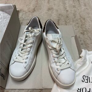 Golden Goose White Leather Sneakers